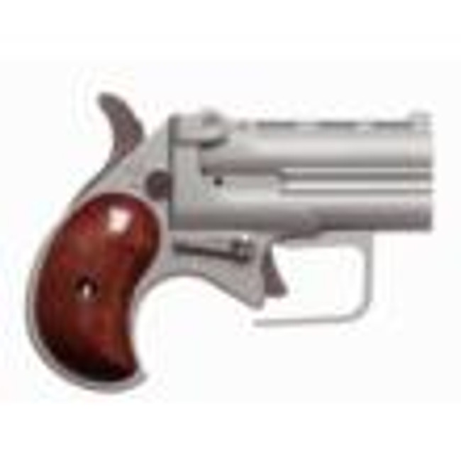 Old West Firearms Derringer Short Bore Handgun 9mm Luger 2rd Capacity 2.75" Barrel Satin with Rosewood Grips with Guardian Package