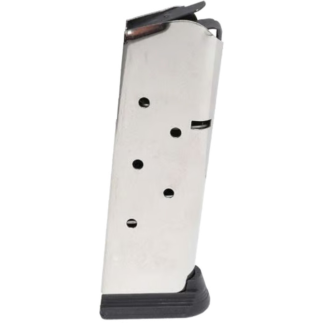 Colt Combat Officer Handgun Magazine Stainless with Bumper .45 ACP 7/rd - SP300797-RP - 098289900579
