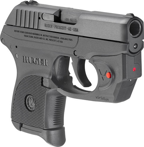 Ruger LCP 380 ACP 2.8in Barrel 6 Rounds Red Laser