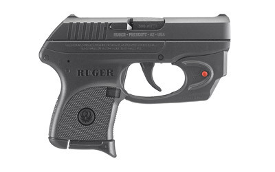 Ruger 3752 LCP w/Laser 380 ACP 6+1 2.75" Black Steel Barrel, Black Oxide Serrated Steel Slide, Black Polymer Frame, Black Polymer Grip, Viridian E-Series Red Laser - 3752 - 736676037520