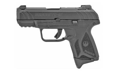 Ruger 3815 Security-9 Compact Pro 9mm Luger 3.42" Barrel 10+1, Black Polymer Frame With Picatinny Acc. Rail, Front Serrated Black Oxide Steel Slide, Trigger Safety - 3815 - 736676038152