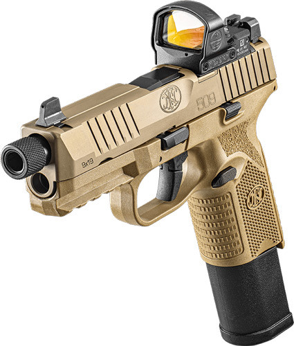FN 509 Tactical 9mm 4.5" 24 Rounds Flat Dark Earth