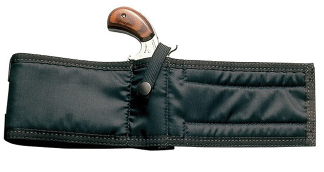 North American Arms HAS Ankle Holster  Black Nylon, Fits NAA Mini-Revolver, Slip On Mount, Ambidextrous