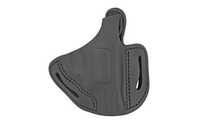 1791 Gunleather RVHX1SBLR RVHX-1  OWB Size 01 Stealth Black Leather Belt Slide, J-Frame, Right Hand - RVHX1SBLR - 816161029992