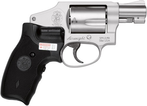Smith & Wesson 642 38 Special, 1.88in. Barrel, 5rd, w/ Crimson Trace Lasergrip - Stainless (163811)