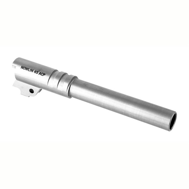 Nowlin 45 Acp Stainless Steel 1911 Gunsmith Barrel 5 Inch Ramped