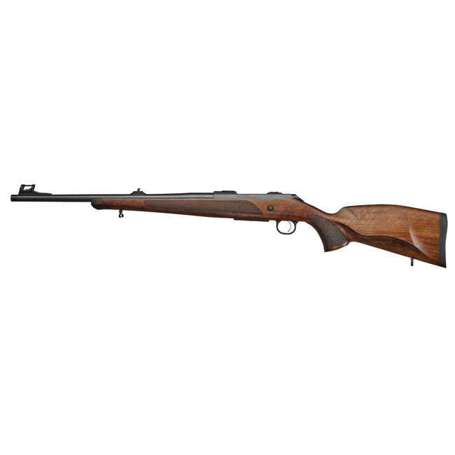 CZ 600 Lux 30-06 Springfield 20 in 5 Rounds Threaded Barrel Walnut Finish