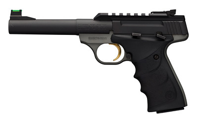Browning Buck Mark Plus Practical 22 Long Rifle 5.5in 10 Rounds Matte Gray Ultragrip RX - 051530490 - 023614444008