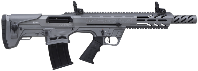 Citadel Pup Scout Bullpup, 12GA, 18.5in. Barrel, 5rd - Gray (FRPS1218TG)
