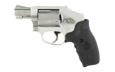 Smith & Wesson 150972 Model 642 w/Laser *CA Compliant J-Frame 38 Special +P 5 Shot 1.88" Stainless Steel Barrel, Stainless Cylinder, Stainless Aluminum Frame, Crimson Trace Lasergrip, Concealed Hammer - 150972 - 022188145359