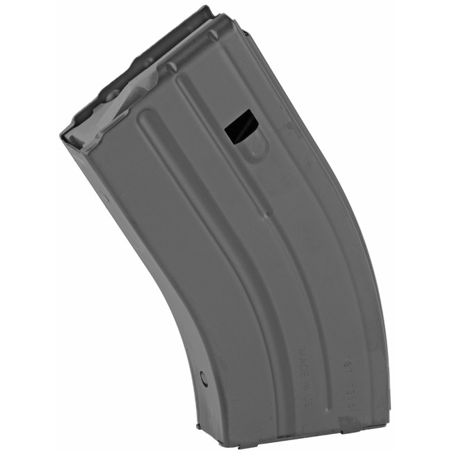 DuraMag 20rd Magazine 22 Nosler 6.8 SPC AR-15 Stainless Steel Gray Follower