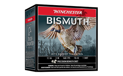 Winchester Bismuth Shotgun Load 12 ga. 3 in. 1 3/8 oz. 1 Shot 25 rd. - SWB1231 - 020892027084