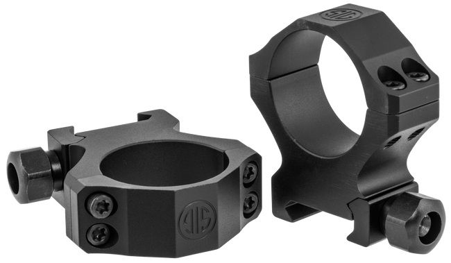 Sig Sauer Electro-Optics Alpha 1 30mm High 0 MOA Scope Mount Picatinny