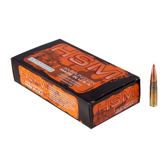HSM 300BLK1N Match  300 Blackout 208 gr Hornady A Max 20 Rounds