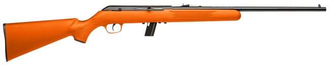 Savage Arms Model 64 F 22 Long Rifle 21 Inch 10 Rounds Orange Synthetic