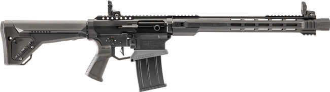 Gforce Arms GF12HMRB MKX3 12-Hammer 12 Gauge Semi-Auto 3" 5+1 18.50" Black Steel Barrel, Black Anodized Aluminum Receiver, Fixed Synthetic Stock - GF12HMRB - 643477868256