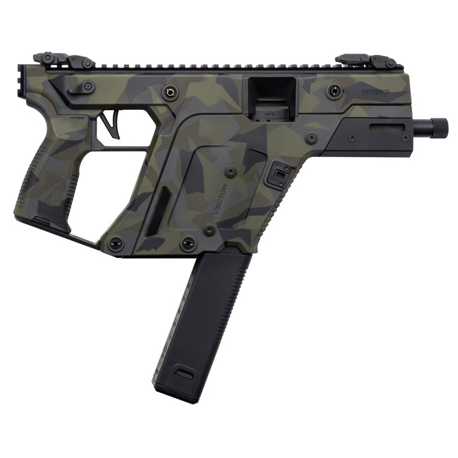 Kriss USA KV903PWD00 Vector SDP Gen3 9mm Luger 40+1 5.50" Black Nitride Threaded Barrel, M-LOK Handguard, Picatinny Rail Receiver & Rear, Black Polymer Grip, Ambidextrous, Glock Mag Compatible - KV903PWD00 - 810172121089