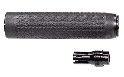 Radical Defense CS-5TI Suppressor 5.56mm Hub Mount KFM 1/2x28 Flash Hider - Black - CS5Ti - 814034028301
