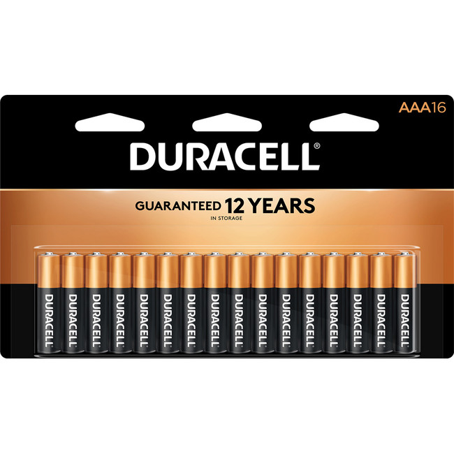 Duracell Coppertop Batteries AAA 16 pk.