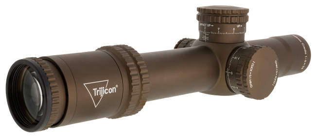 Trijicon Credo 1-8x28 34mm Tube Mrad Circle Dot Reticle