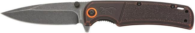 BRN 3220581B  KNIFE, BM SLIM WASH ORG/BLK BX