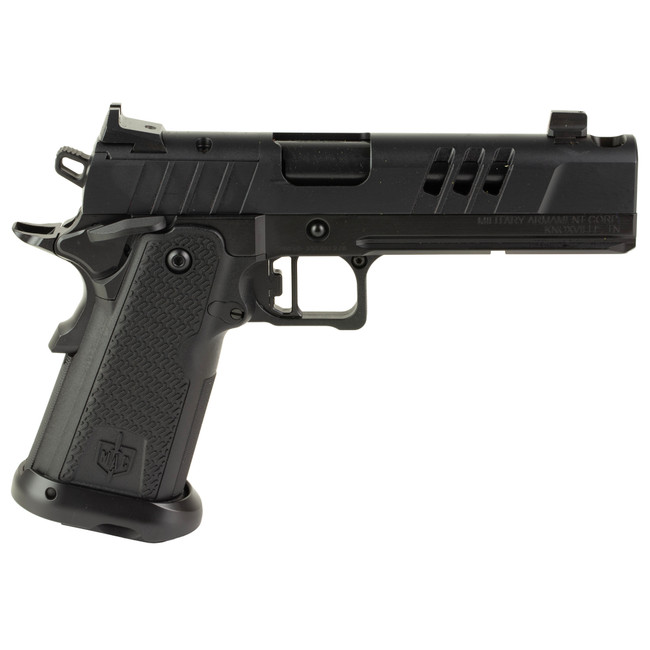 MAC 9 DS-D Comp Pistol 9mm 5 in. Black Comp AOS Optic Cut 17 rd. - 12500016 - 810162050344