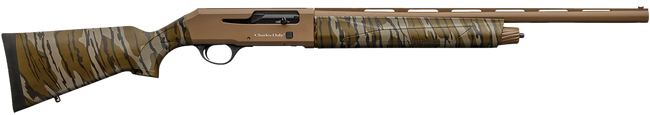 Charles Daly 601 Field 20GA, 22in. Barrel, 4rd, Mossy Oak Bottomland Camo Stock & Forend - FDE (930272)