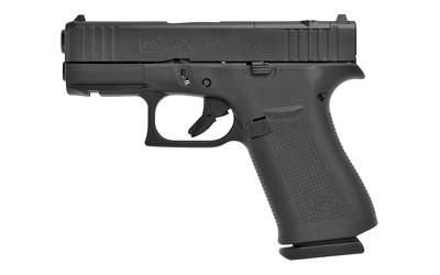 Glock G43X Mos 9mm Luger 3.4in Barrel 10rd Black Polymer Frame - PR43509XFRMOS - 764503047886