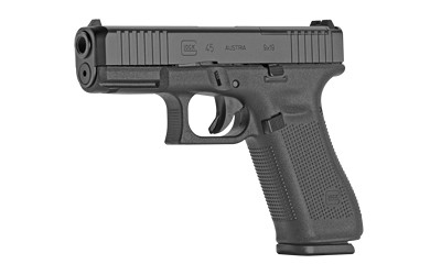 Glock G45 Gen 5 MOS 9mm Luger 4.02in Barrel 17 Rounds Matte Finish - PR45509MOS - 764503039348