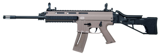 Blue Line Solutions Mauser M-15 22 Long Rifle 16.50" Barrel 22+1 Tan Finish
