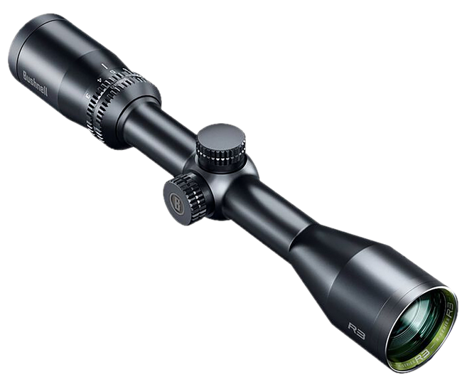 Bushnell R3 3-9x40 Drop Zone 22LR Reticle Weaver Mount 1in Tube Scope