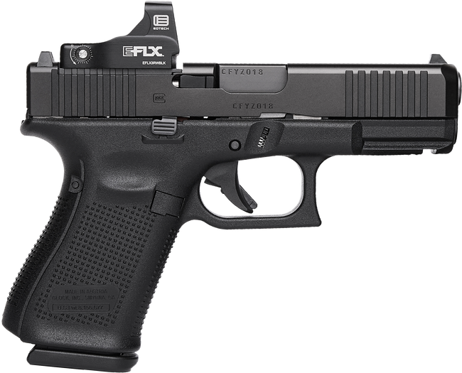 Glock G19 Gen5 MOS 9mm Luger 4.02in 15rd Gray Frame Eotech Combo - PA195E203MOS - 764503066924