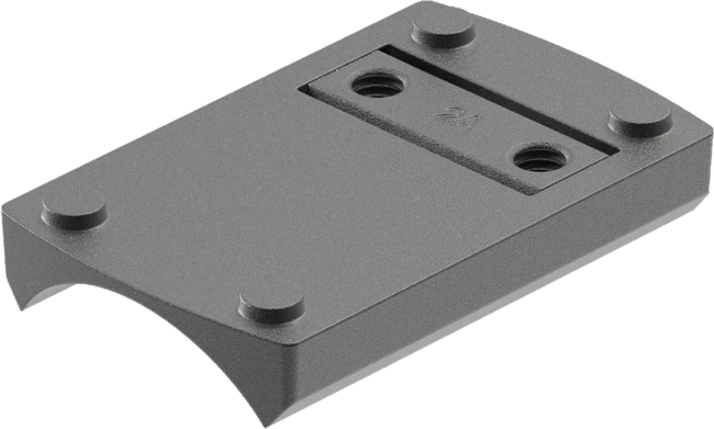 Leupold DeltaPoint Pro Base for 1911 Dovetail Style Matte Finish