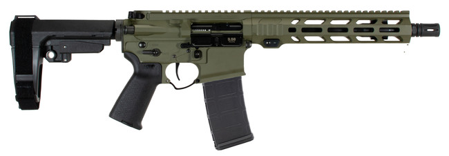 Alex Pro Firearms APF 5.56 Pistol 2.0 5.56 NATO 10.5in 30rd ODG Cerakote