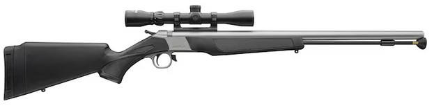 Cva Wolf Blk 50cal 24 Ss Scope