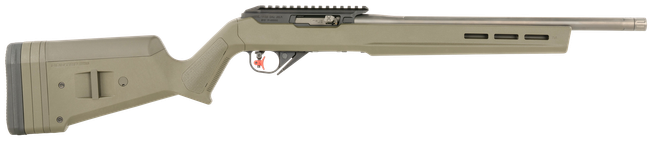 True Precision Inc TP1022GRNBLSSA TP/22  22 LR 16" Match Grade Barrel, Picatinny Rail Aluminum Receiver, M-LOK Forend, Magpul Hunter X-22 Polymer Stock - TP1022GRNBLSSA - 719104543084