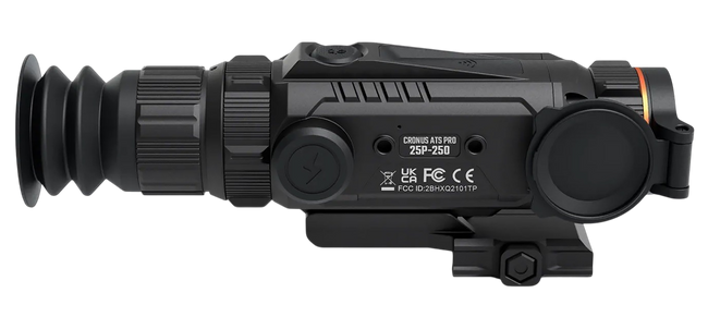 Athlon Optics Cronus Ats Pro Thermal Scope 256x192 3.6-14.4x 30mm Mount Laser Rangefinder Ballistic