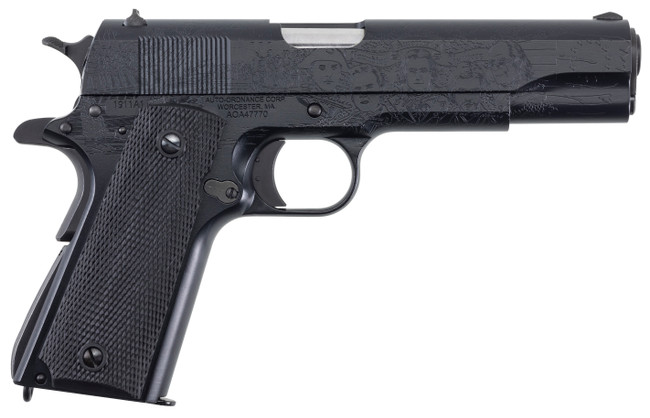 Auto Ordnance Revolution 1911 .45 ACP 5in 7rd Cerakote Matte Betsy Ross Flag