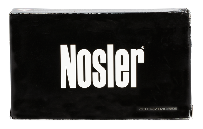 Nosler, Expansion Tip, 26 Nosler, E-Tip Spitzer, 120 Grain, 20 Rounds