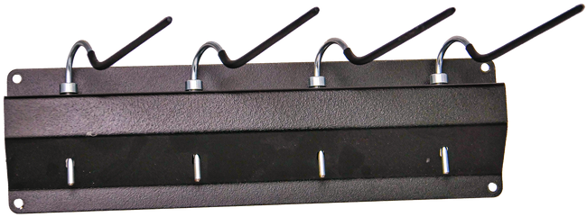 Berry's 52672 Gun Safe Pistol Rack Black Holds 4 Pistols - 52672 - 711148526726