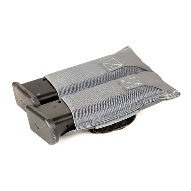 DOUBLE PISTOL MAG POUCH WOLF GRAY
