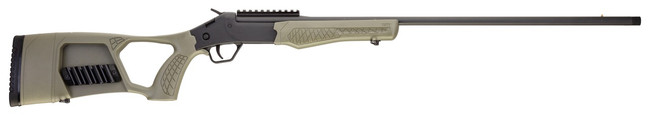 Rossi Tuffy Single Shot Shotgun - BLK/OD Green | .410 Ga. | 26" Barrel | Bead Sight w/ Picatinny Rail - SSPTKY - 754908234905