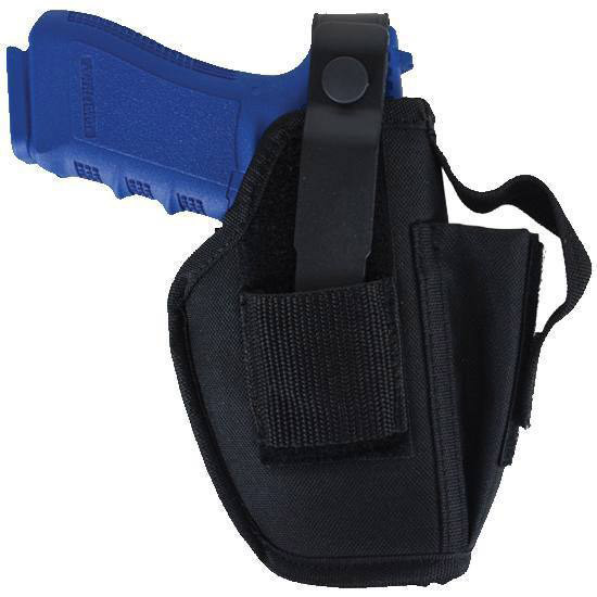 ALLEN AMBI HIP HOLSTER W/ MAG POUCH 3.75 BLK