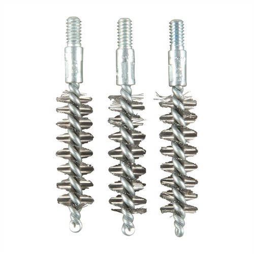 9MM, 38/357 CAL STANDARD LINE STAINLESS PISTOL BRUSH 3PK