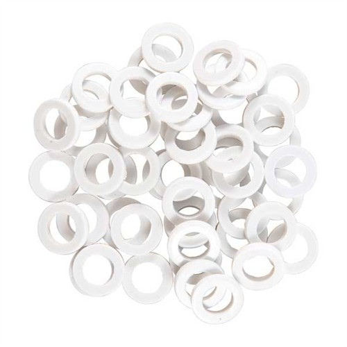 WHITE SPACERS 50 PACK