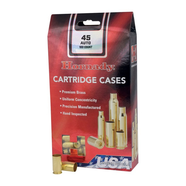 Hornady Unprimed Brass Rifle Cartridge Cases .28 Nosler 20/rd