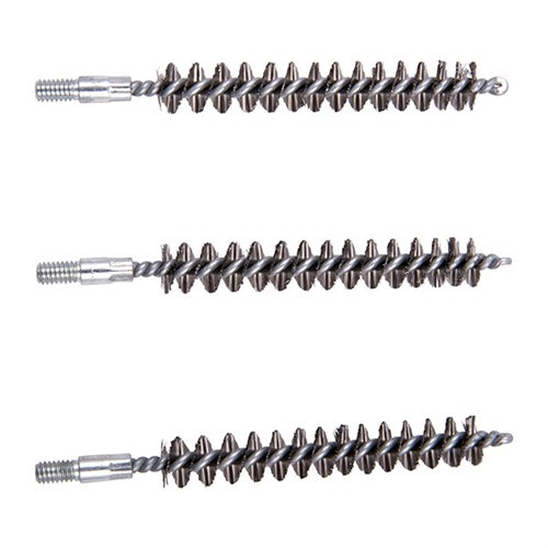 338 CALIBER STANDARD LINE STAINLESS RIFLE BRUSH 3 PACK