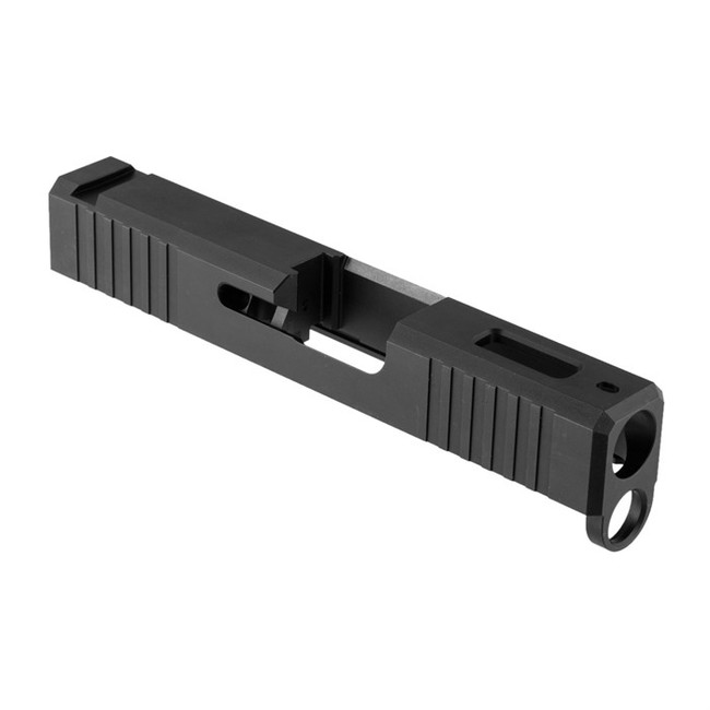 IRON SIGHT SLIDE +WINDOW FOR GLOCK 43 STAINLESS NITRIDE