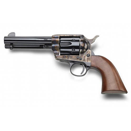 Pietta Californian Revolver 9mm 4.75 in. Casehardened Frame Walnut Grip 6 rd.