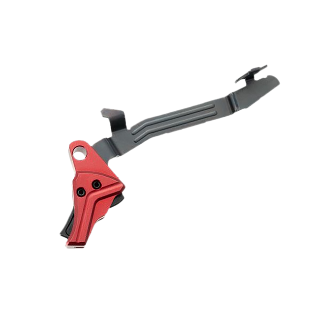Tyrant CNC ITTS Red Black Trigger Fits Glock 43 43x 48